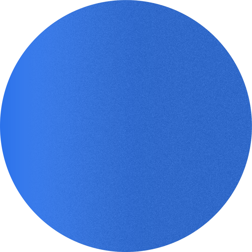 Blue Circle Shape Abstract